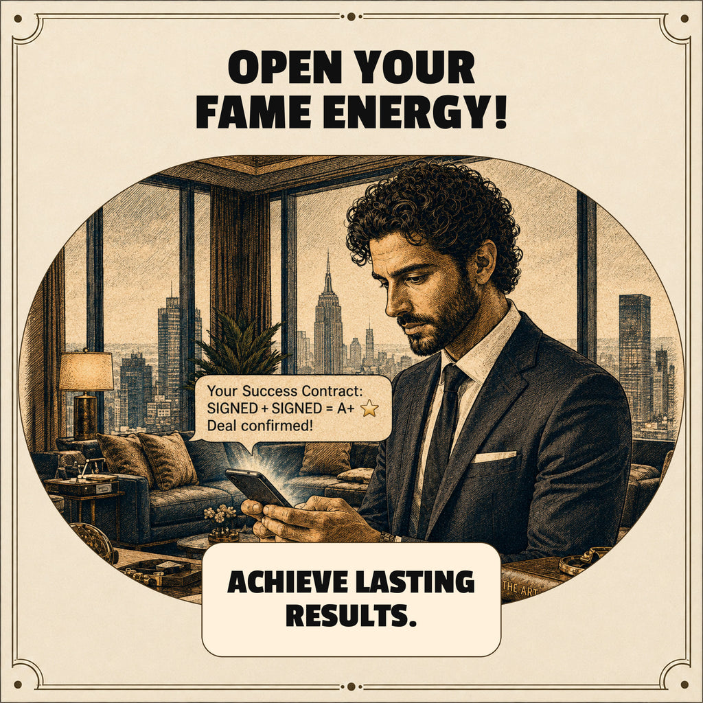 FAME SPELL – Step Into Spotlight, Attract Recognition & Manifest Wealth Through Success