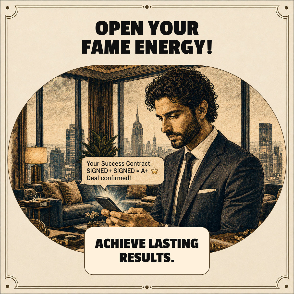 FAME SPELL – Step Into Spotlight, Attract Recognition & Manifest Wealth Through Success