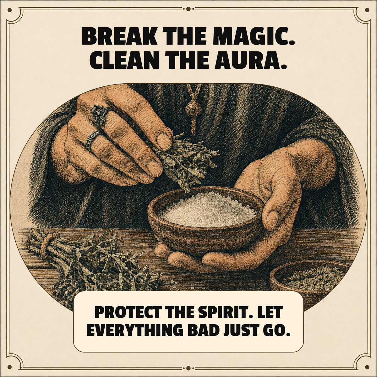 CURSE & HEX CLEANSE – Remove Dark Energy, Break Negative Magic and Restore Spiritual Balance