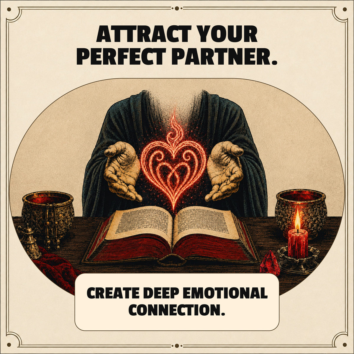 NEW ROMANCE SPELL – Attract Exciting New Love & Spark a Passionate Connection
