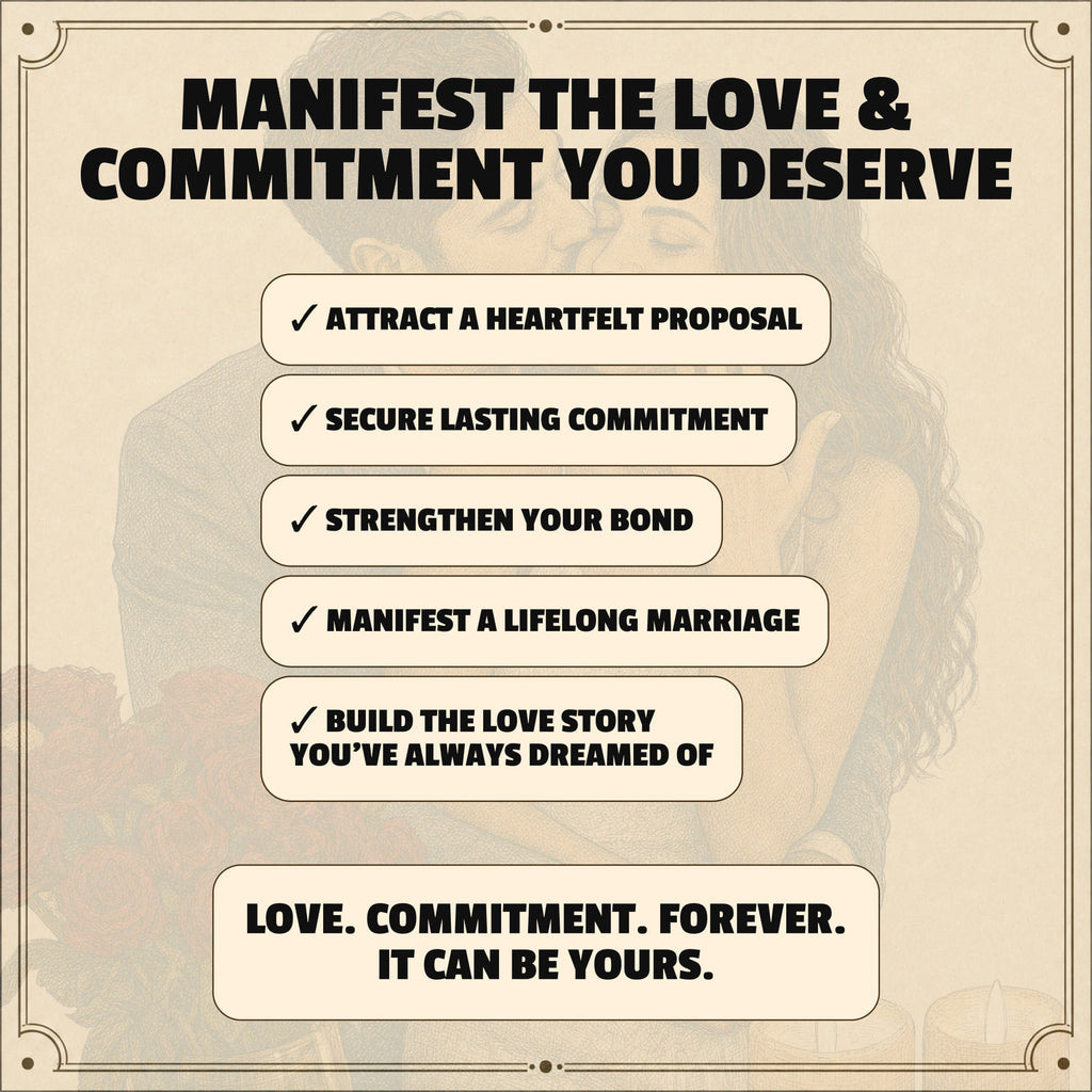 MARRY ME SPELL – Attract Proposal, Secure Commitment & Manifest Lifelong Marriage