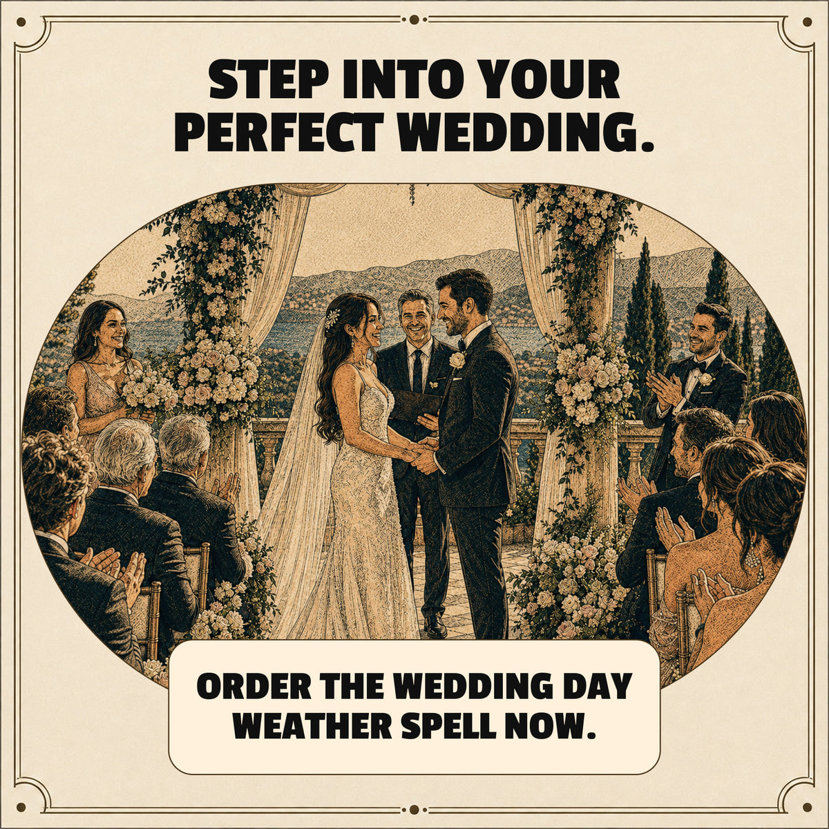 Wedding Day Weather Spell – Clear Skies Blessing Ritual