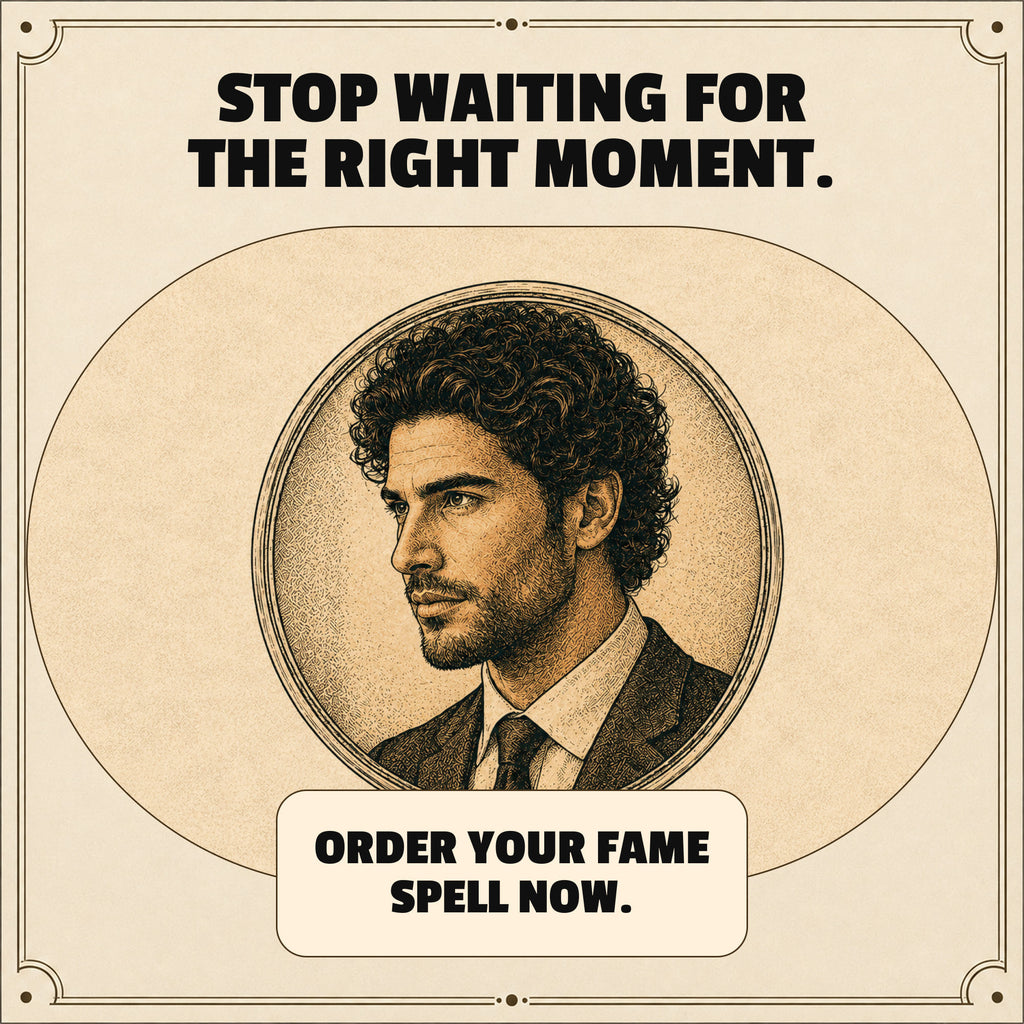 FAME SPELL – Step Into Spotlight, Attract Recognition & Manifest Wealth Through Success