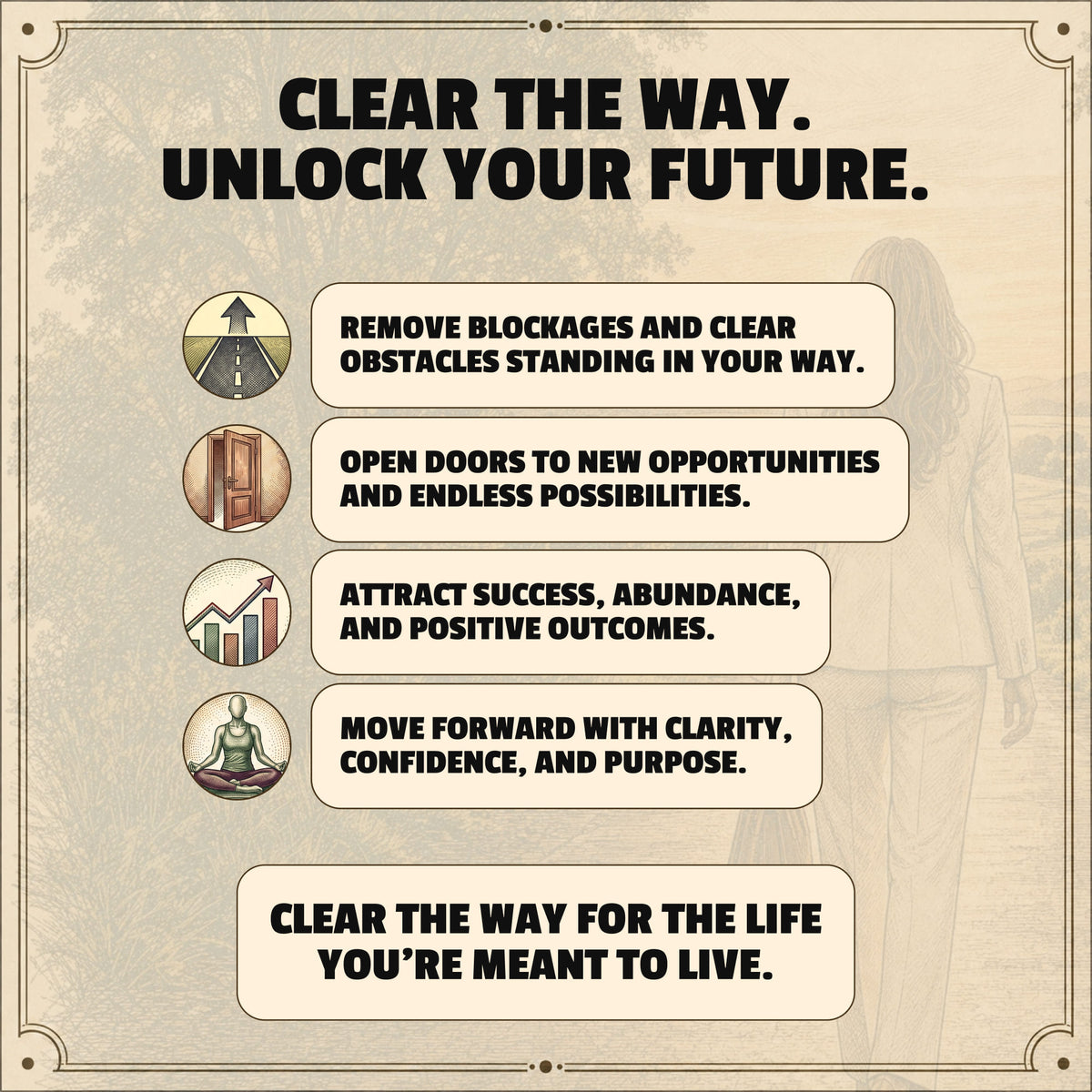 ROAD OPENER SPELL – Remove Blockages, Clear Obstacles & Attract Success and Abundance