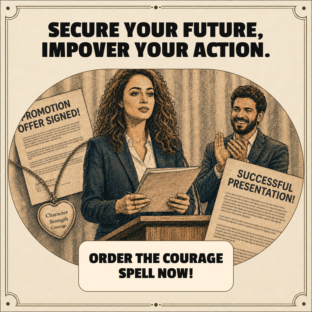 COURAGE SPELL – Overcome Fear, Build Confidence & Unlock Inner Strength