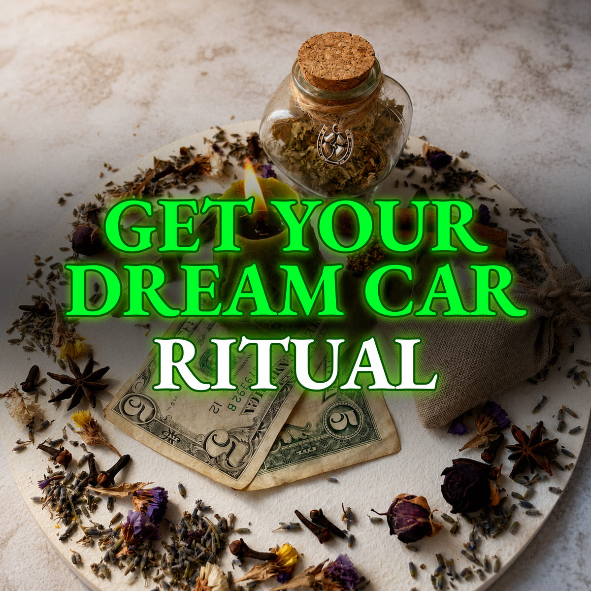 CAR SPELL – Attract a Dream Vehicle, Unlock Wealth Energy & Drive in Style