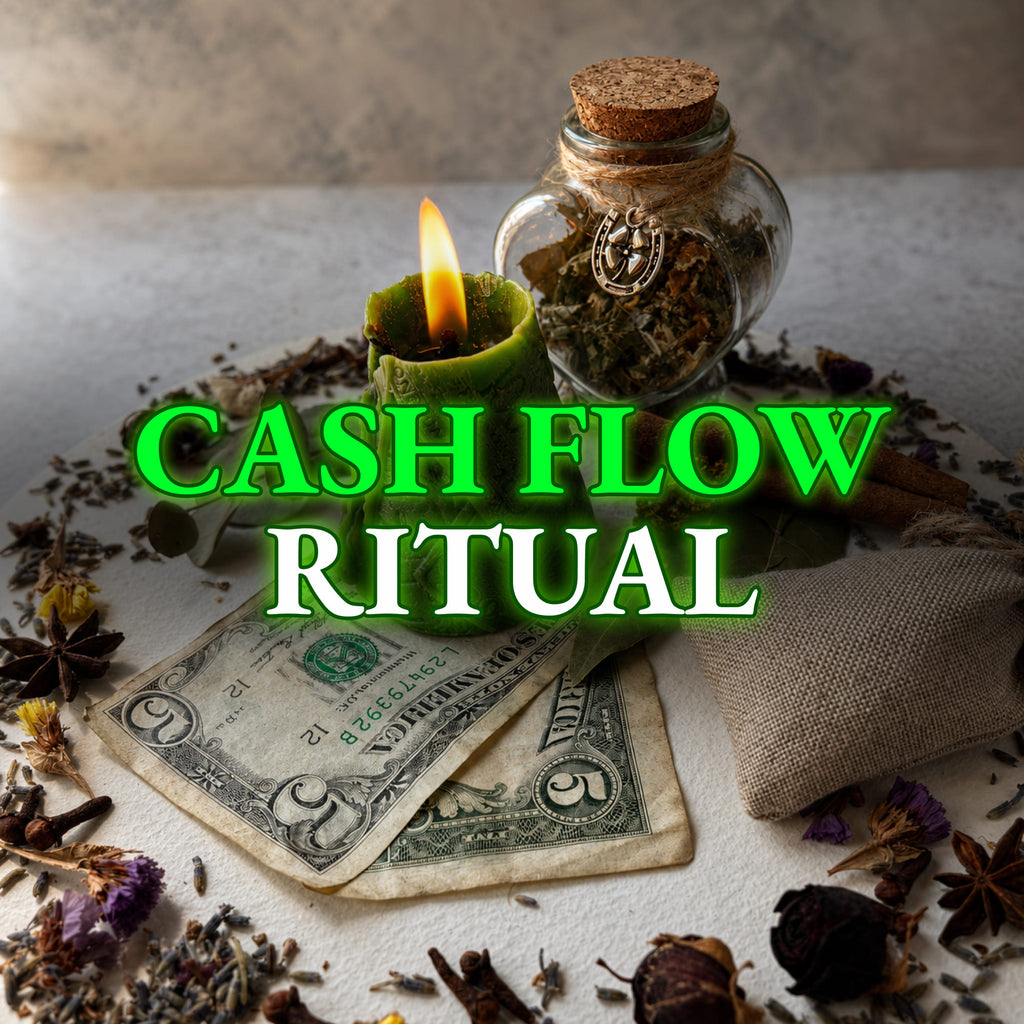 CASH FLOW SPELL – Open Financial Opportunities & Attract Continuous Money Energy