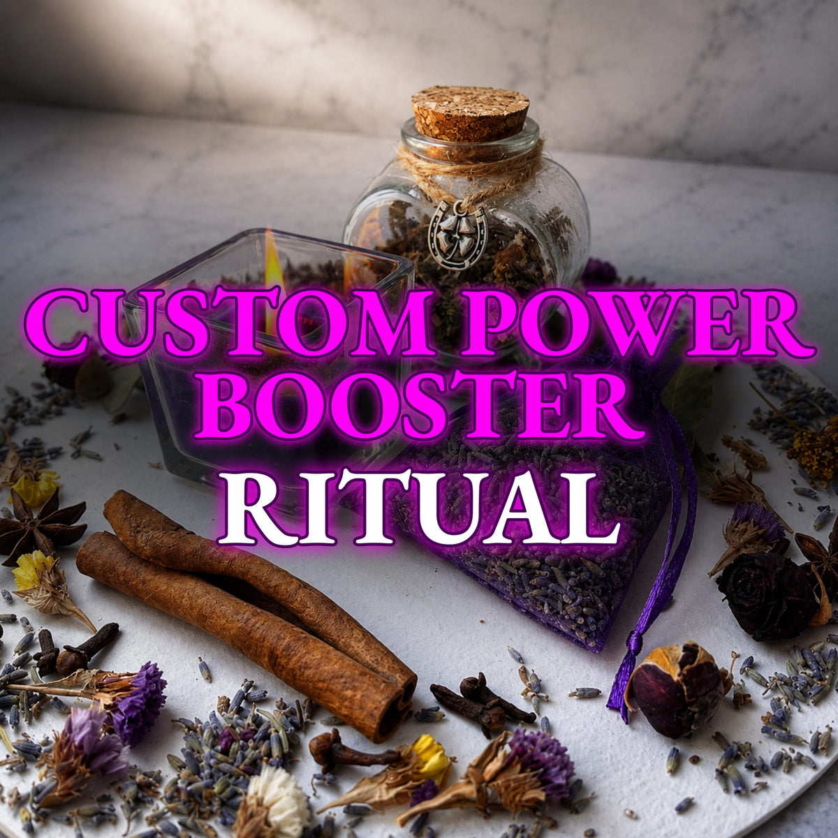 CUSTOM POWER BOOSTER SPELL – Extra Boost Ritual Designed to Strengthen and Speed Up Another Spell You Choose