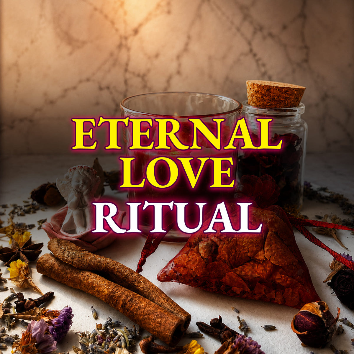ETERNAL LOVE SPELL – Attract True Love, Ignite Passion & Create Lasting Romantic Devotion