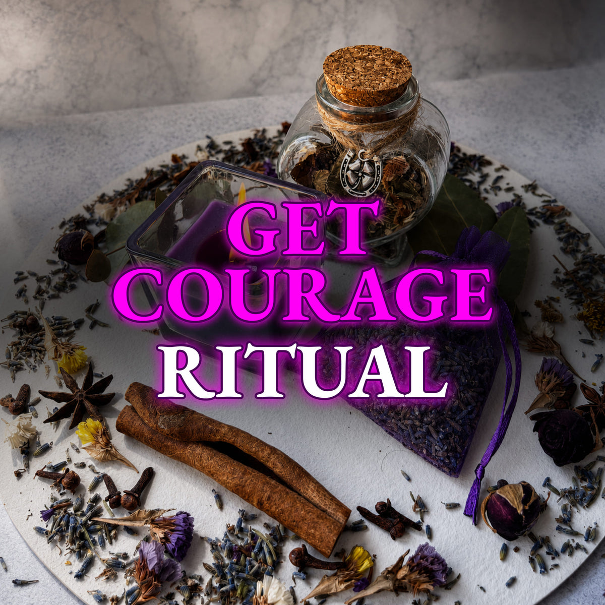 COURAGE SPELL – Overcome Fear, Build Confidence & Unlock Inner Strength