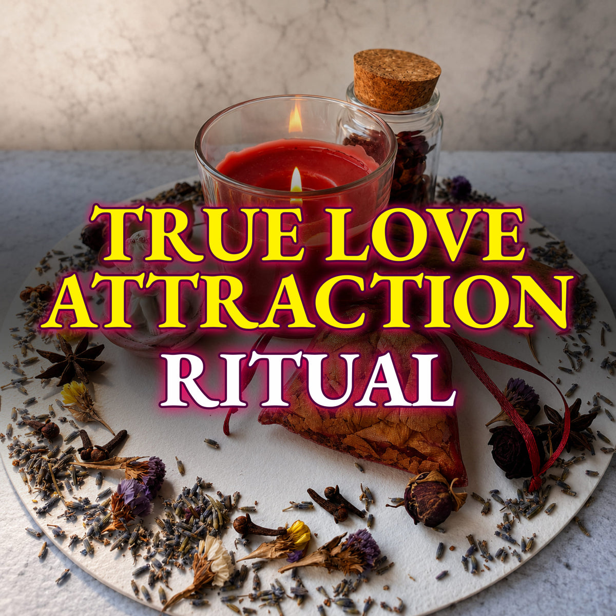 TRUE LOVE ATTRACTION Spell – Manifest Your Soulmate & Call Genuine Love into Your Life